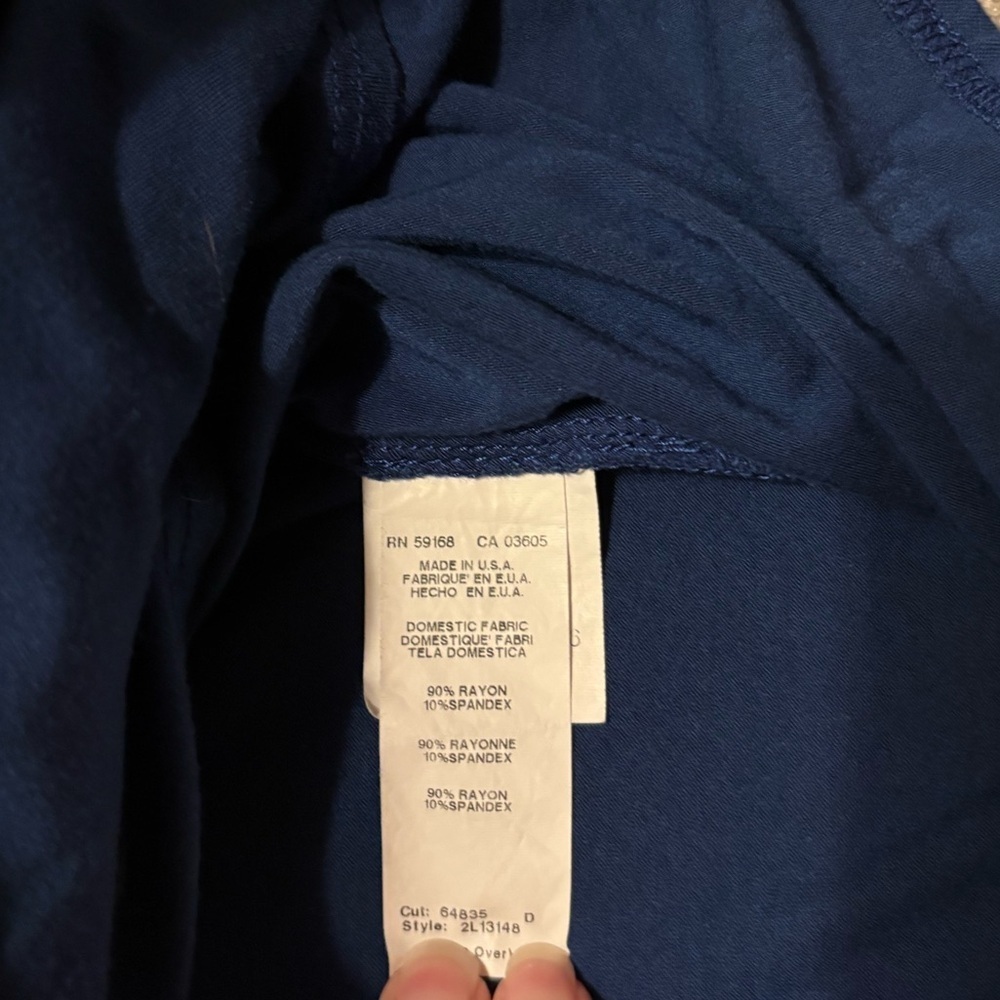 Women's Blue Top - Picture 5 of 6
